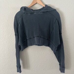 Urban Outfitters Textured Gray Top